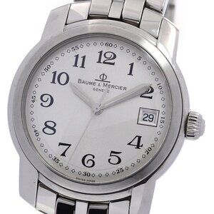 Baume & Mercier Cape Land Date Silver Dial Quartz Men's Watch_847687